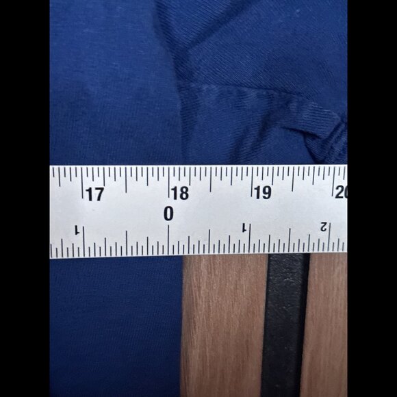 Lady White Co T Shirt Medium Mens Blue Short Sleeve 100% Cotton Sanforized - Picture 3 of 7